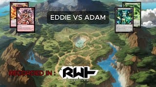 RWT Grand Archive Monday Locals- FIRE JIN VS WIND SILVIE 10/14