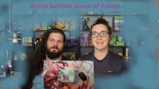 The Grand Archive TCG - Dawn of Ashes box...We got foils, we got SR&#39;s it was fun - Ep 265