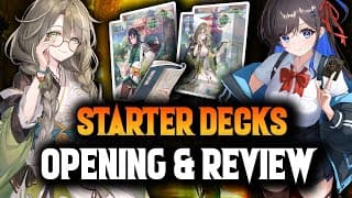 Mortal Ambition Starter Decks Opening and Review! Grand Archive TCG