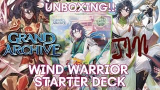 Grand Archive Jin Starter Deck Opening! | Mortal Ambition | Grand Archive TCG &amp; Card Game