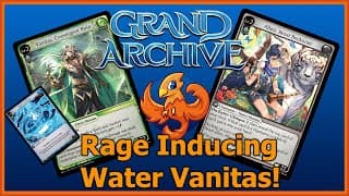 Water Vanitas vs Water Allen | Grand Archive TCG Gameplay