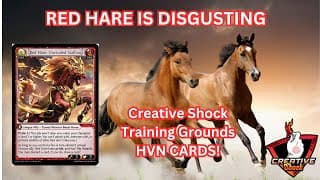 Grand Archive TCG - Training Grounds! RED HARE IS BUSTED