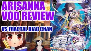 My Serene Wind Arisanna Training Arc | Grand Archive TCG Self VOD Review