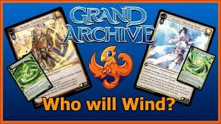 Wind Neos Tonoris vs Wind Luxem Zander | Grand Archive TCG Gameplay