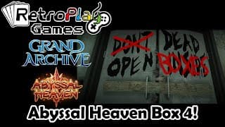 HUGE! Grand Archive TCG - Abyssal Heaven Booster Case Opening - Box 4!