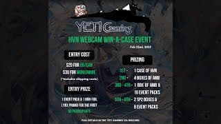 Yeti Win-A-Case HVN Tournament | Grand Archive TCG | Serene Balanced Productions