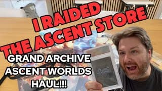 I Cleaned Up at Ascent Worlds – Grand Archive Pickups!