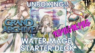 Grand Archive Kongming Starter Deck Opening! | Mortal Ambition | Grand Archive TCG &amp; Card Game