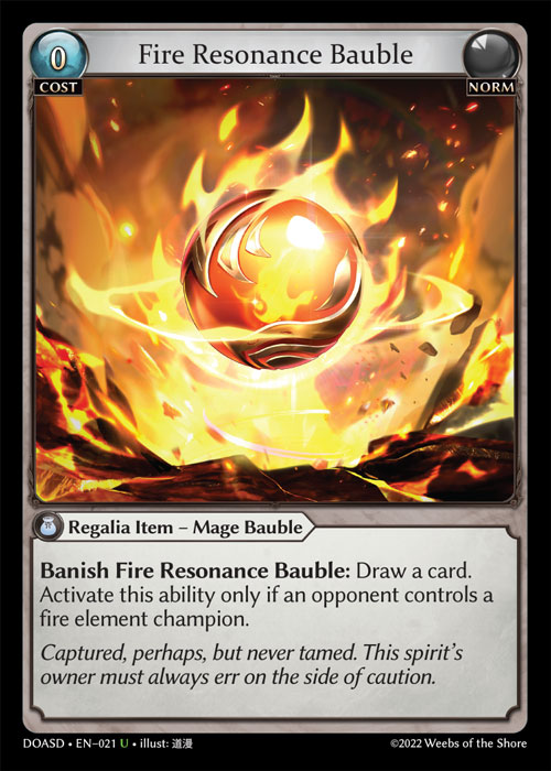 Fire Resonance Bauble