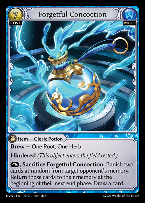 Forgetful Concoction